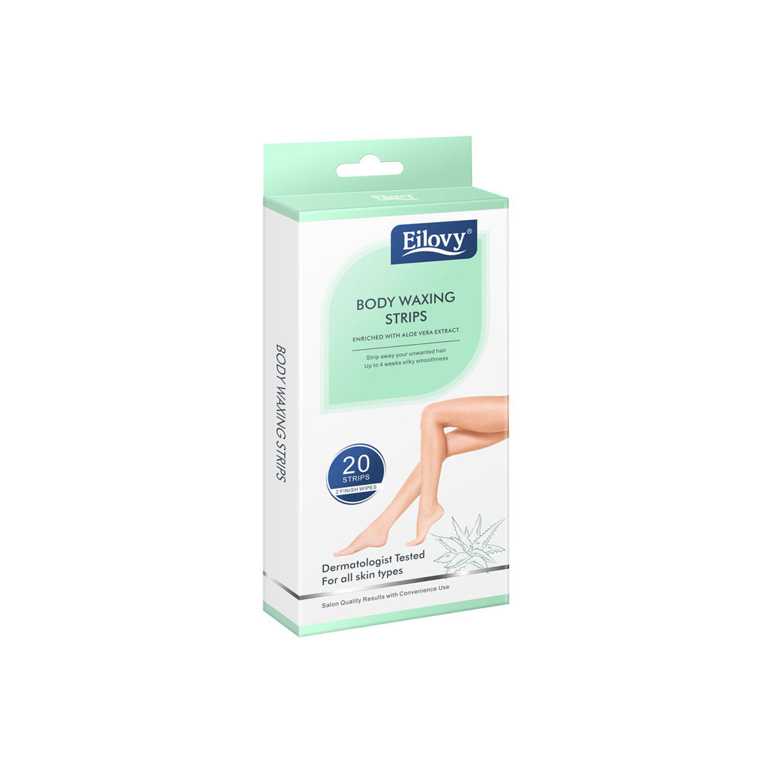 Eilovy Aloe Body Wax Strips  (20+2)