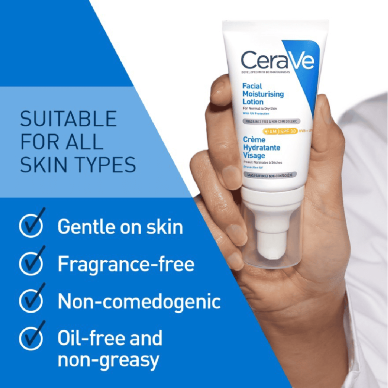 Cerave SPF30 Face Moisturizing Lotion 52ml