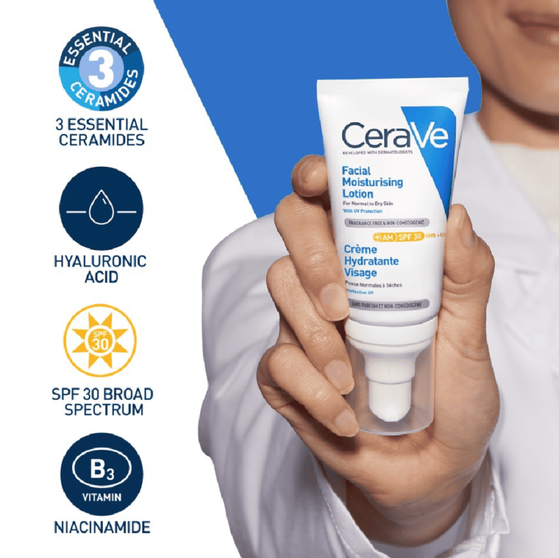 Cerave SPF30 Face Moisturizing Lotion 52ml