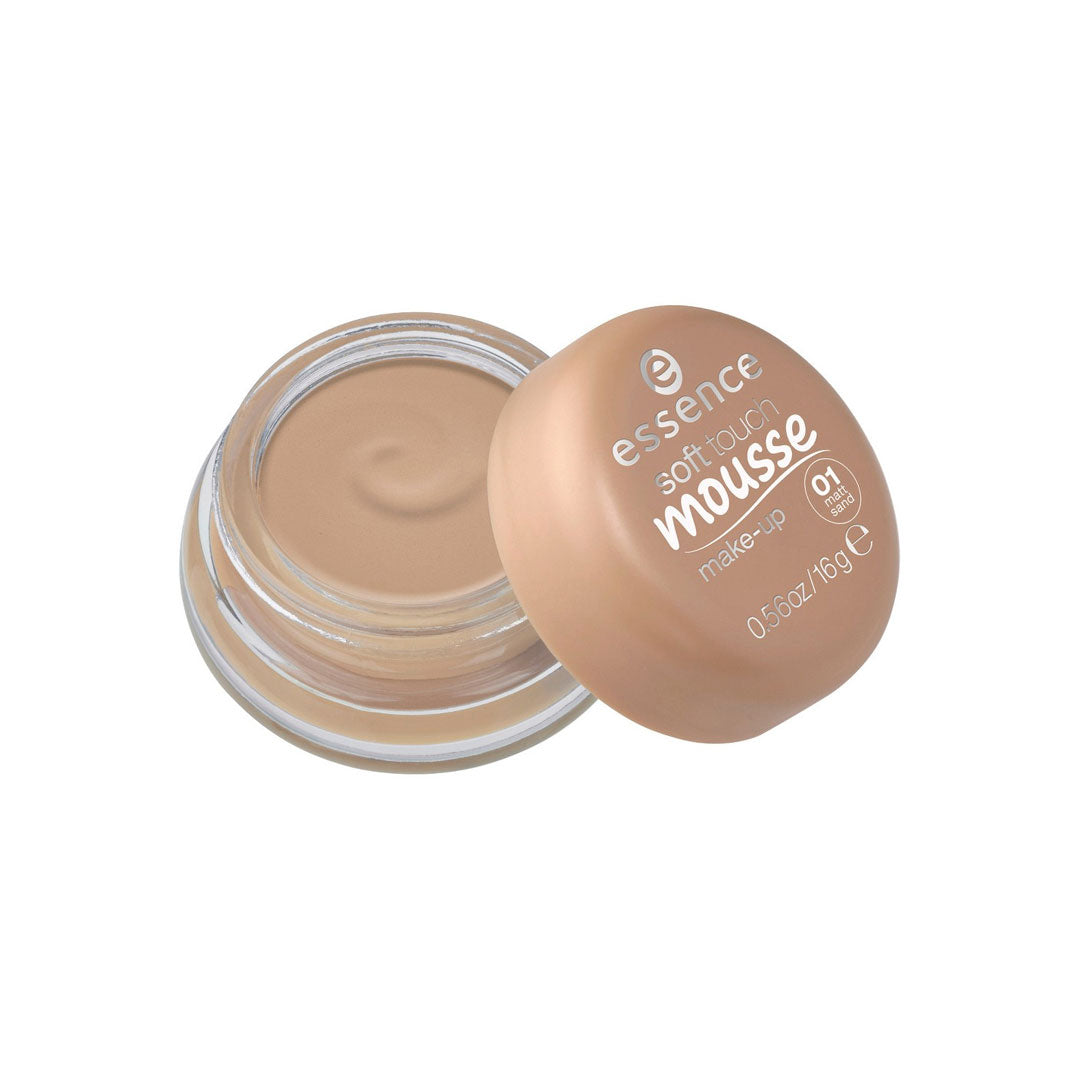 Essence Make Up Soft Touch Mousse Foundation 16g -  01