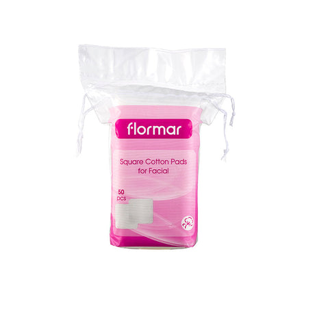 Flormar Square Facial Cotton Pads 50'S