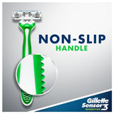 Gillette Sensor 3 Sensitive Comfort Gel Razor 6'S