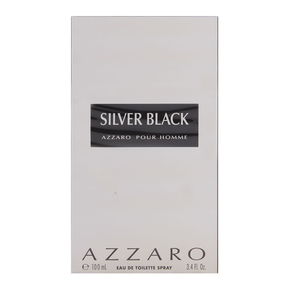 Azzaro Men Silver Black EDT Perfume 100ml