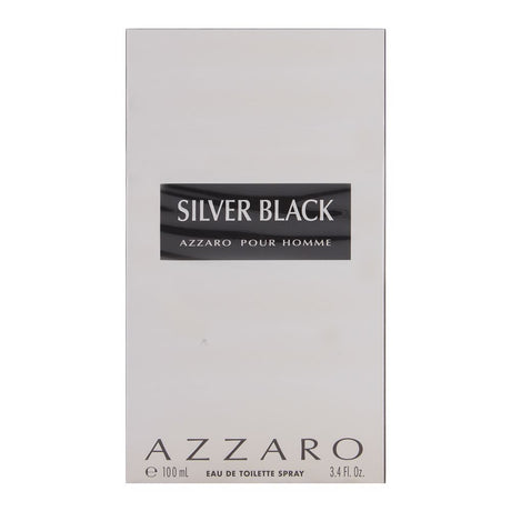 Azzaro Men Silver Black EDT Perfume 100ml