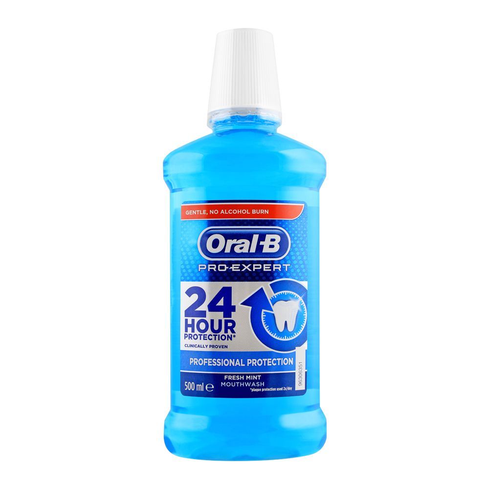 Oral B Pro Expert Protection Fresh Mint Mouth Wash 500ml