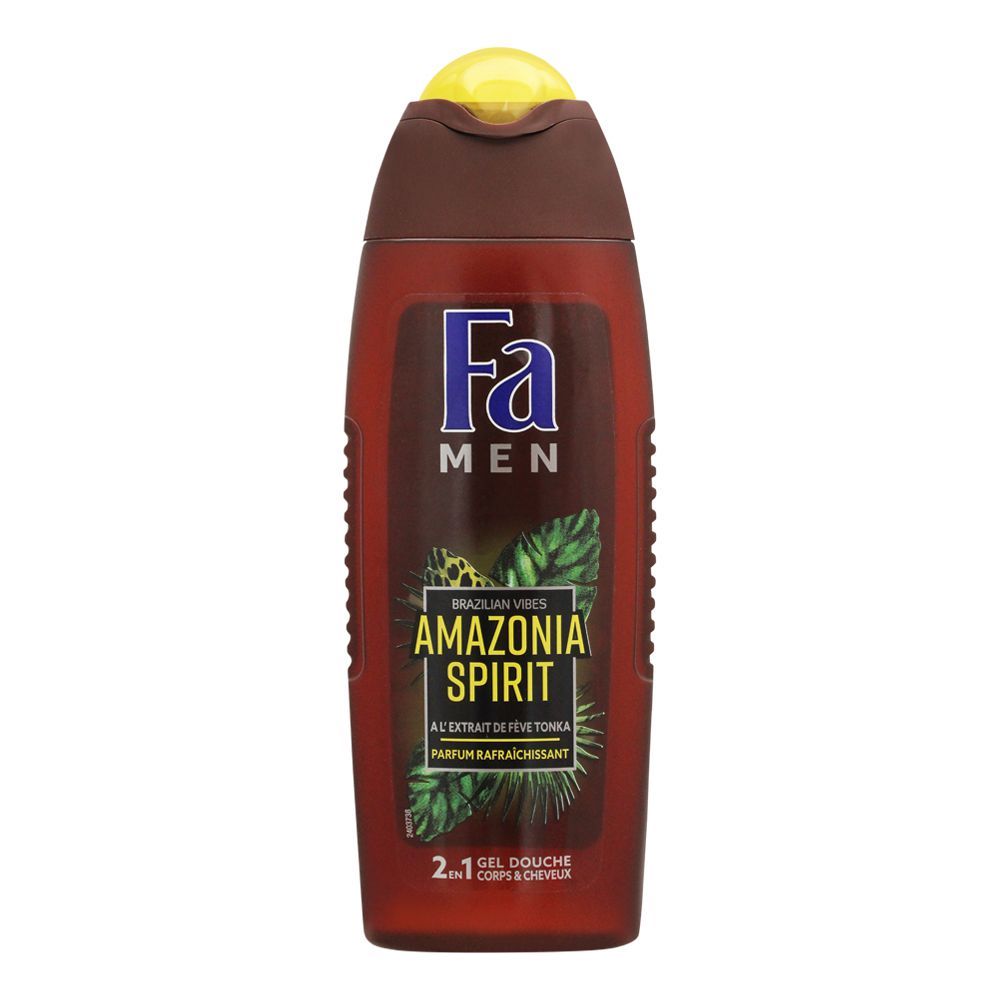 FA Men 2 In 1 Amazonia Spirit Tonka Shower Gel 250ml