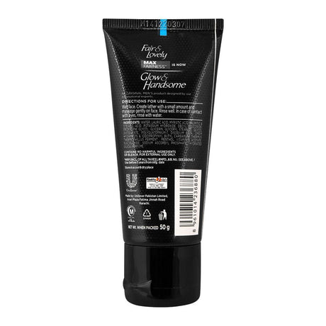 Glow & Handsome Max Fairness  Men Face Wash 50g