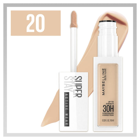 Maybelline Superstay Active Wear 30Hr 20 Sand Concealer 10ml