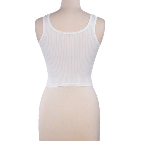 Round Neck Padded Camisole -  1985