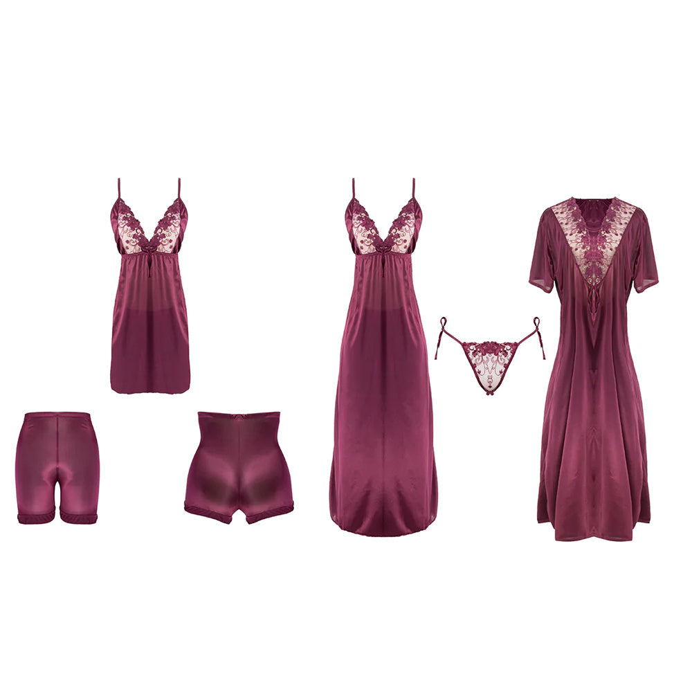 Nighty Set (4 Pieces) - 43 BELLEZA