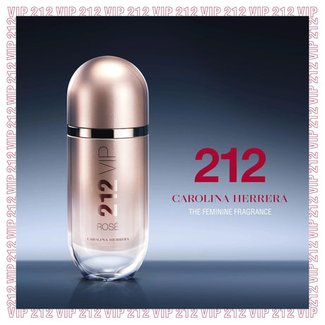 Carolina Herrera 212 Vip Rose For For Woman Perfume Edp 80ml