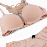 Front Open Padded Wired Bra Set - A2120