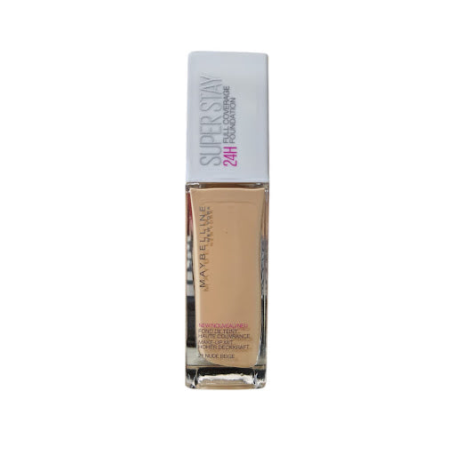 Maybelline Super Stay Full Coverage 24H Liquid Foundation 30ml - 21 nude beige