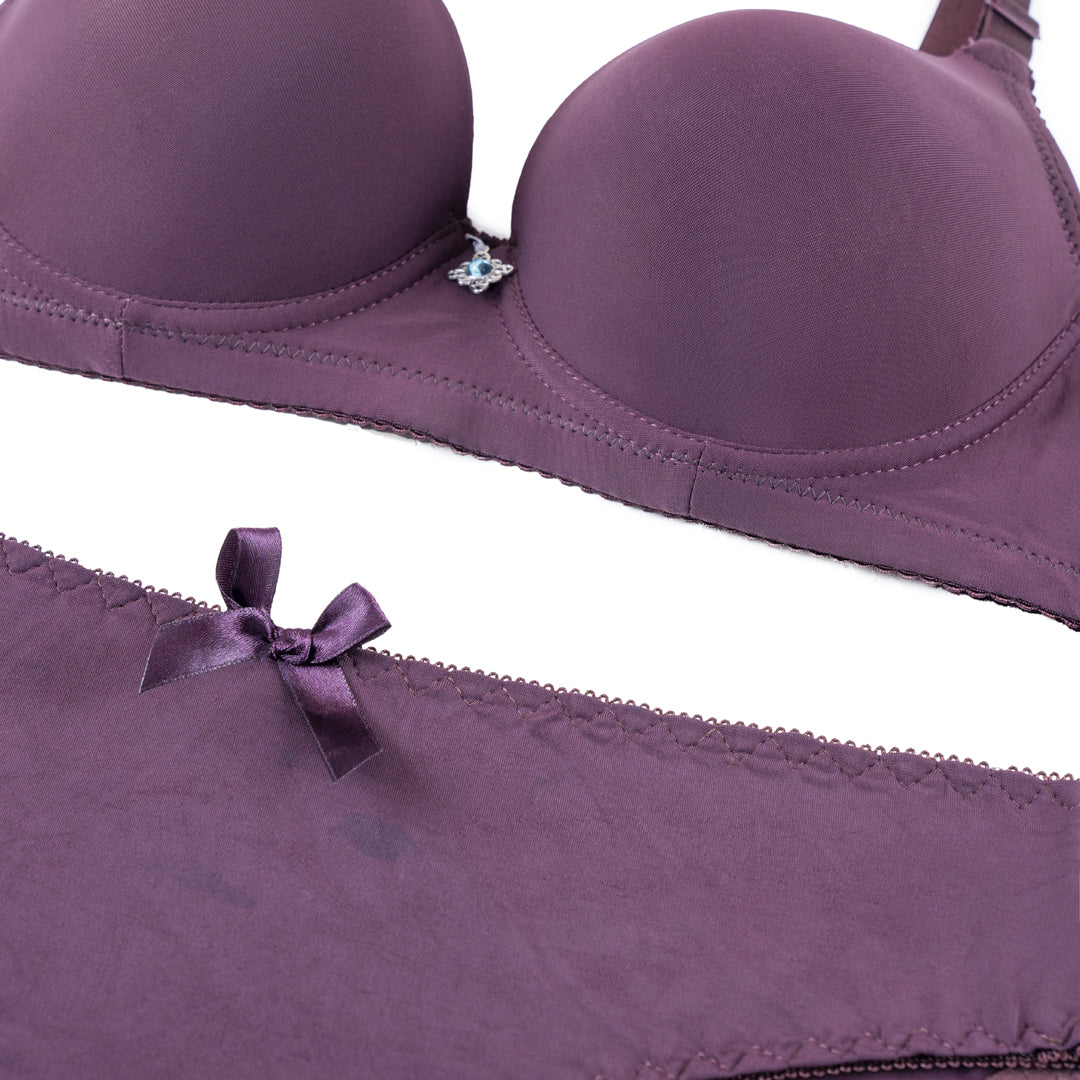 Wire Padded Bra Set 2206