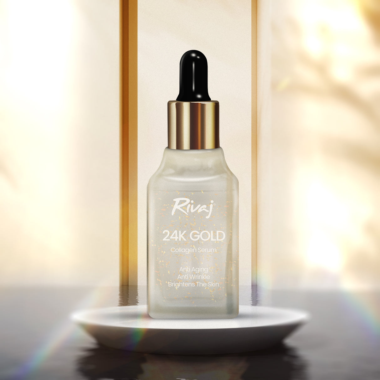 Rivaj Face Serum - 24k Gold (30ml)