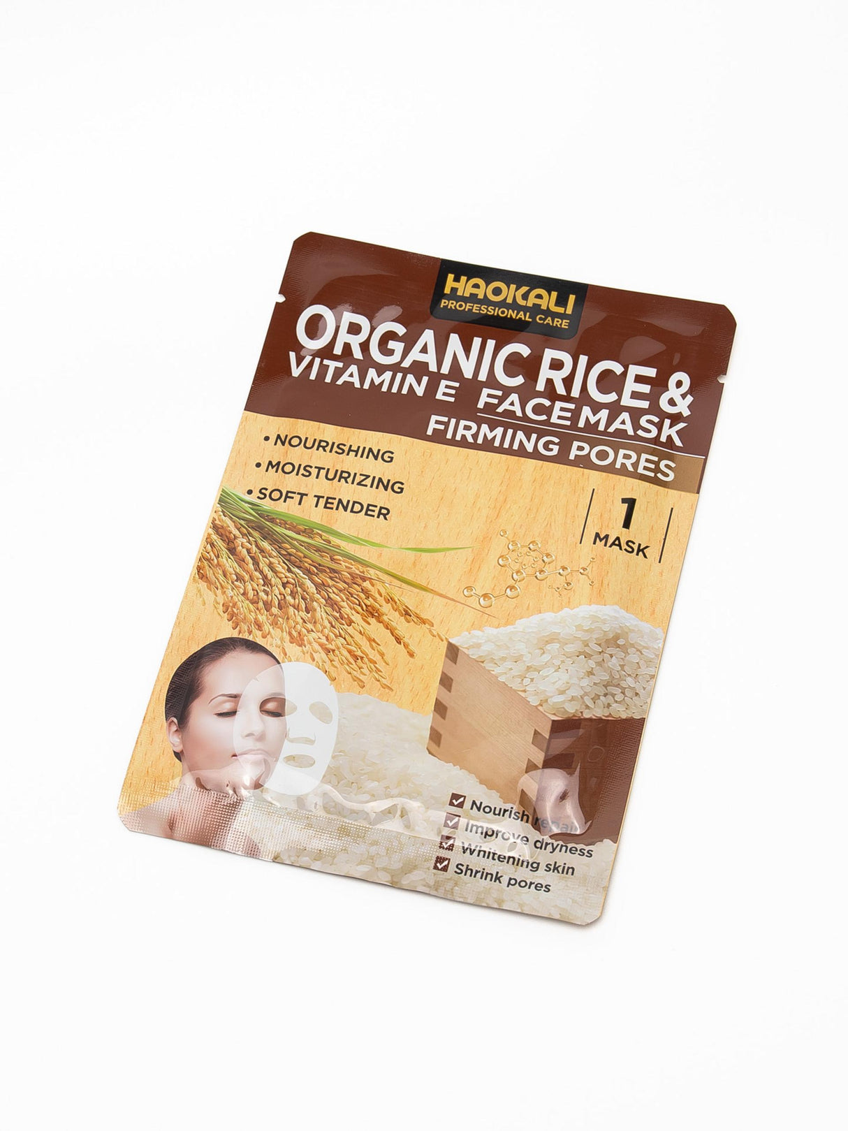 Haokali Organic Rice Facial Mask 1S