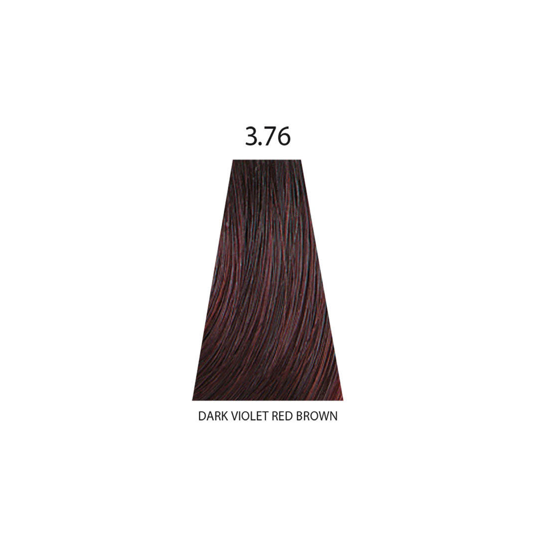 Keune Hair Color 60ml - 3.76 Dark Violet Red Brown