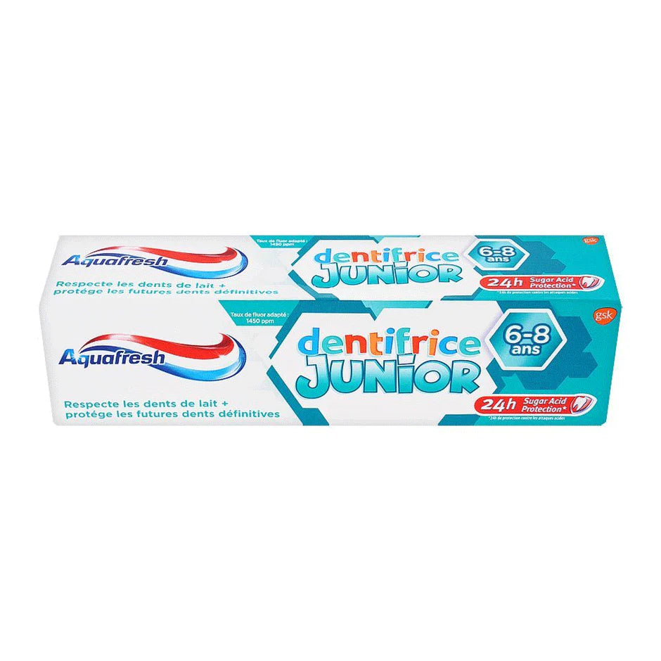 Aquafresh Junior 6-8 Ans Dentifrice Tooth Paste 75ml