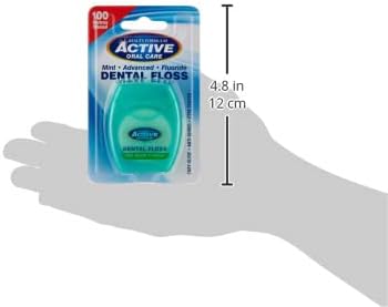 Beauty Formulas Active Mint Advanced Fluoride Waxed Dental Floss 100mtr