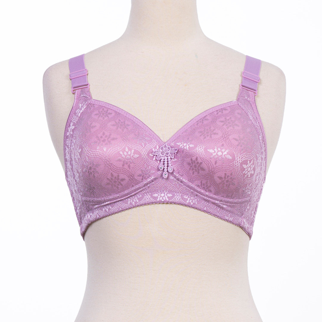 Lightly Padded Non Wired Bra-3341