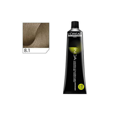 Loreal Professionnel Inoa Hair Color 60gm - 8.1