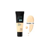 Maybelline Fit Me Matte Poreless Tube Foundation - 110 Porcelain