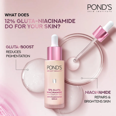 Ponds Bright Beauty Gluta Naicinamide Serum 30ml