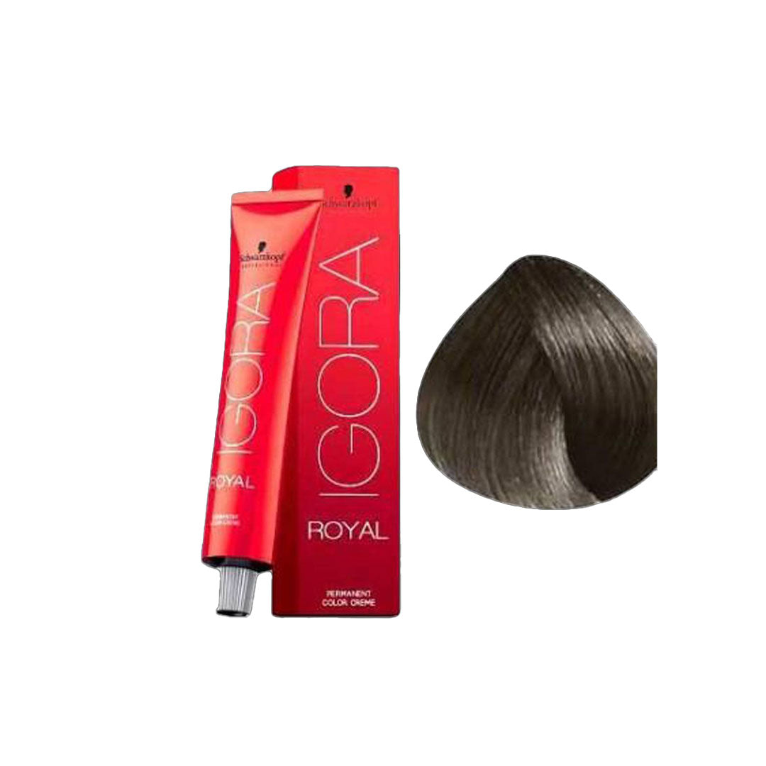 Schwarzkopf Igora Royal 7-1 Med Silver Blonde Hair Color 60ml