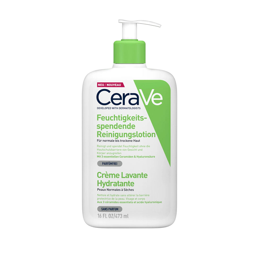 Cerave Hydrating Foaming Oil Cleanser For Normal To Very Dry Skin 473ml