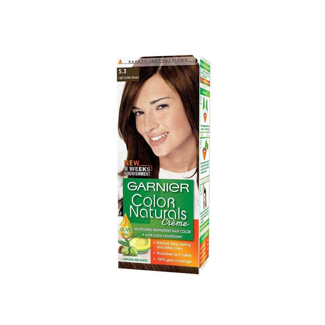 Garnier Color Naturals Hair Color -  5.3 Light Golden Brown