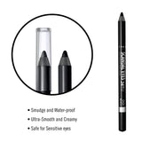 Rimmel Promo Scandle Eyes 24H Eye Pencil - 001 Black (Pack of 2)