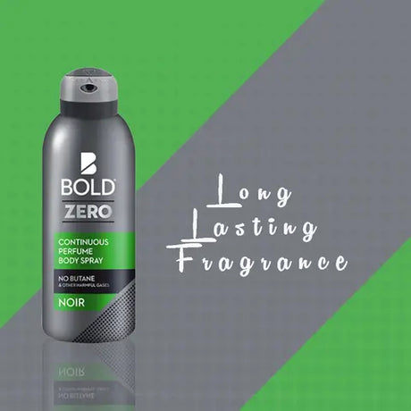 Bold Men Zero Noir Powered Body Spray 120ml