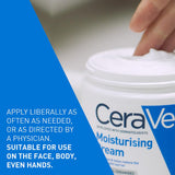 Cerave Moisturising Cream Dry To Very Dry Skin 454g