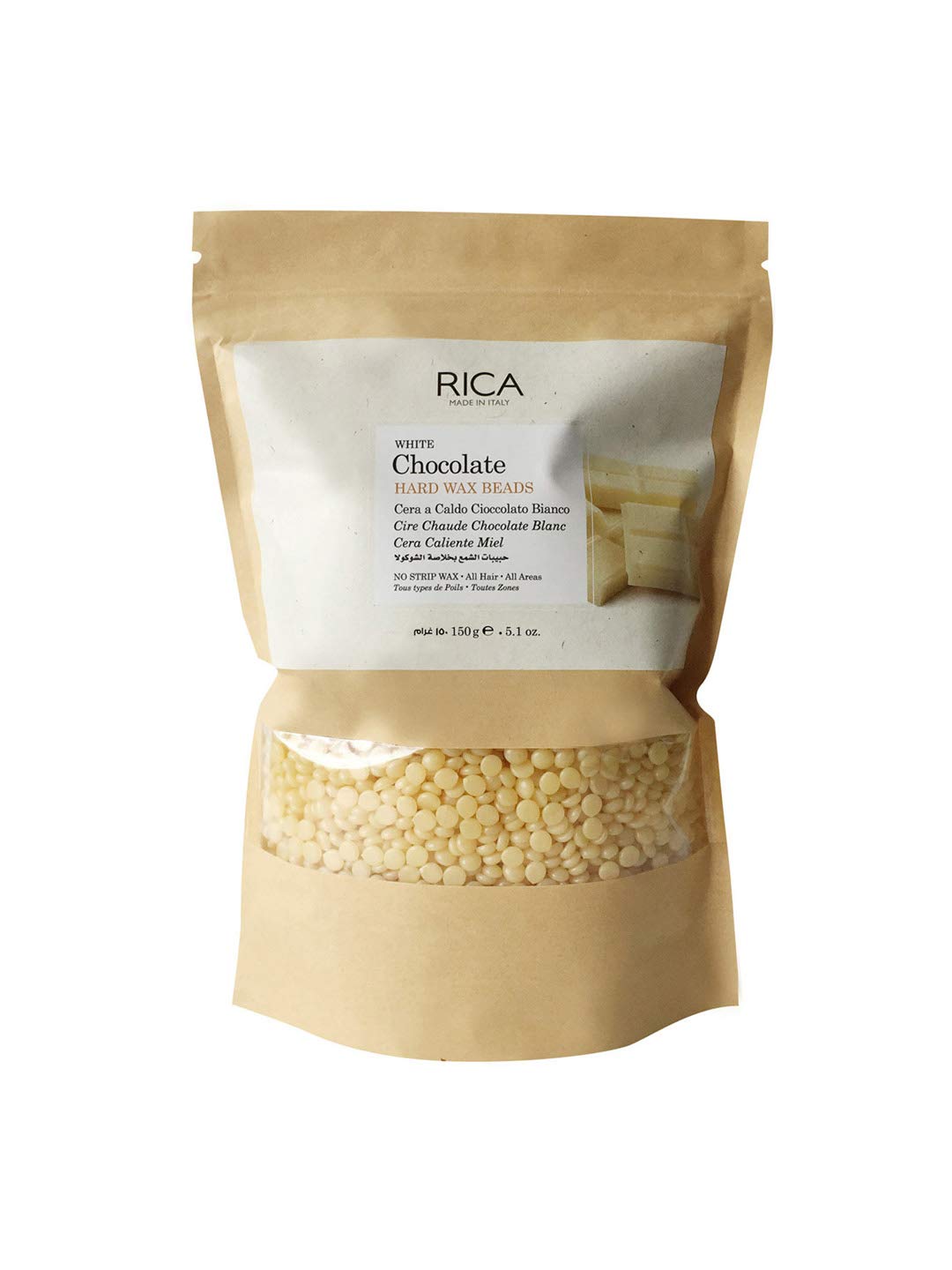 Rica White Chocolate Hard Wax Beads 150g