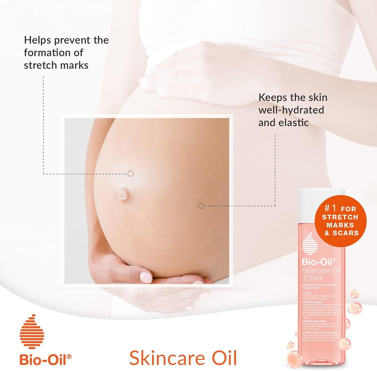 Bio Oil Specialist Skin Care Oil Scars Stretch Mark 125ml