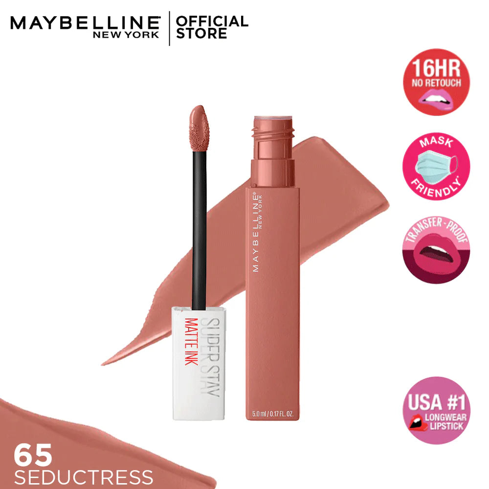 Maybelline Super Stay Liquid Matte Lipstick - 65 Seductress