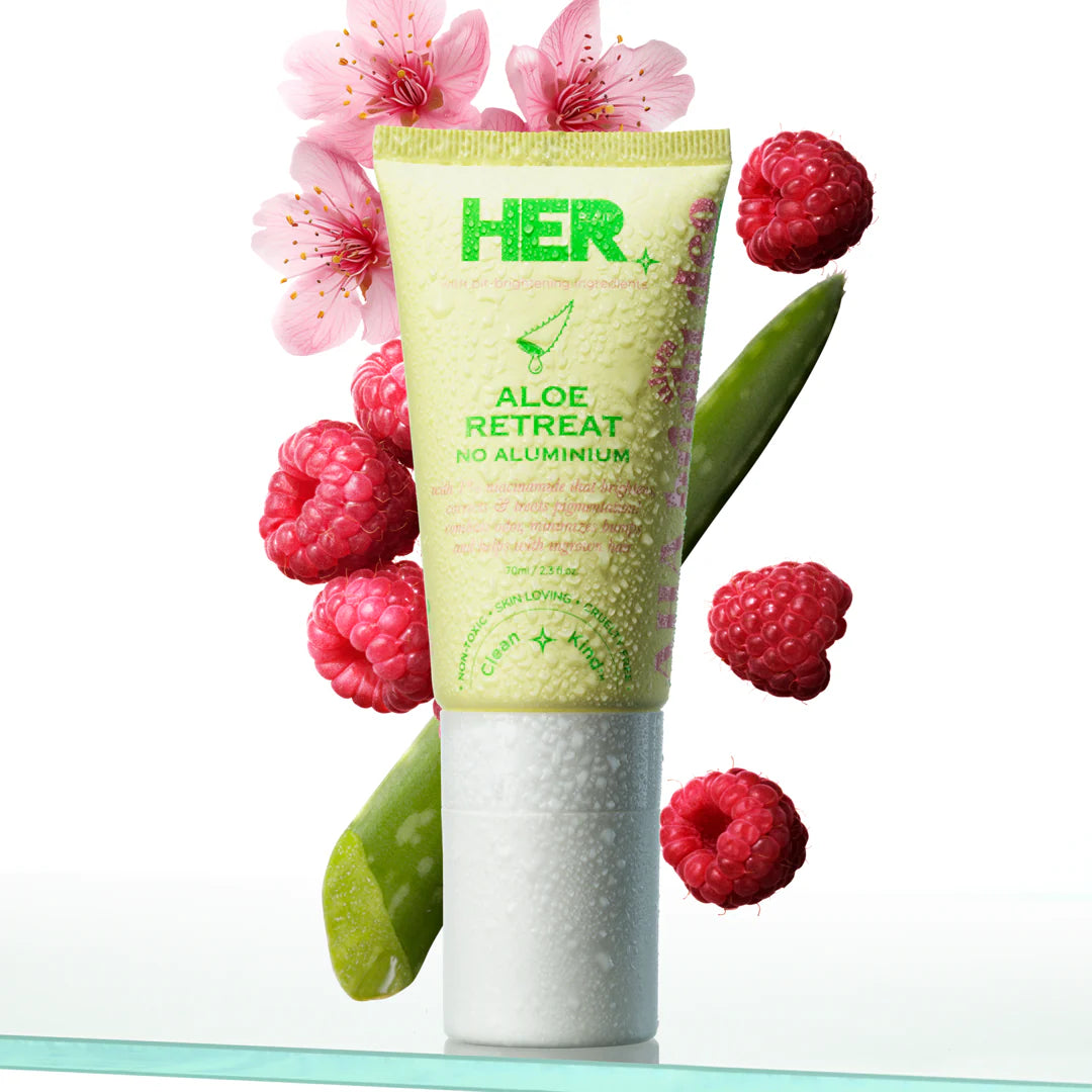 Her Beauty Aloe Retreat Aha Bright Deo Roll On 70ml