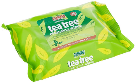 Beauty Formulas Tea Tree Cleansing Wipes 30S