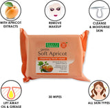 Beauty Formulas Soft Apricot Cleansing Facial Wipes 30'S