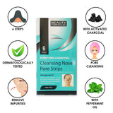 Beauty Formula Purifying Charcol Nose Strips 6S