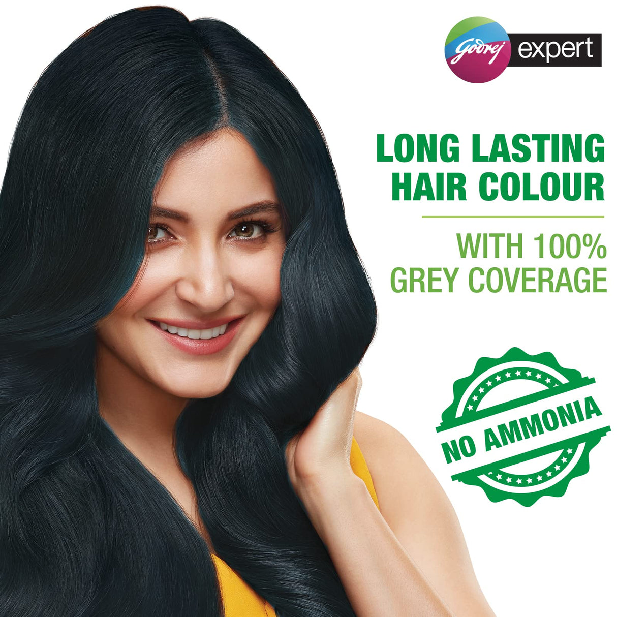 Godrej Hair Color 40ml - 1.00 Natural Black