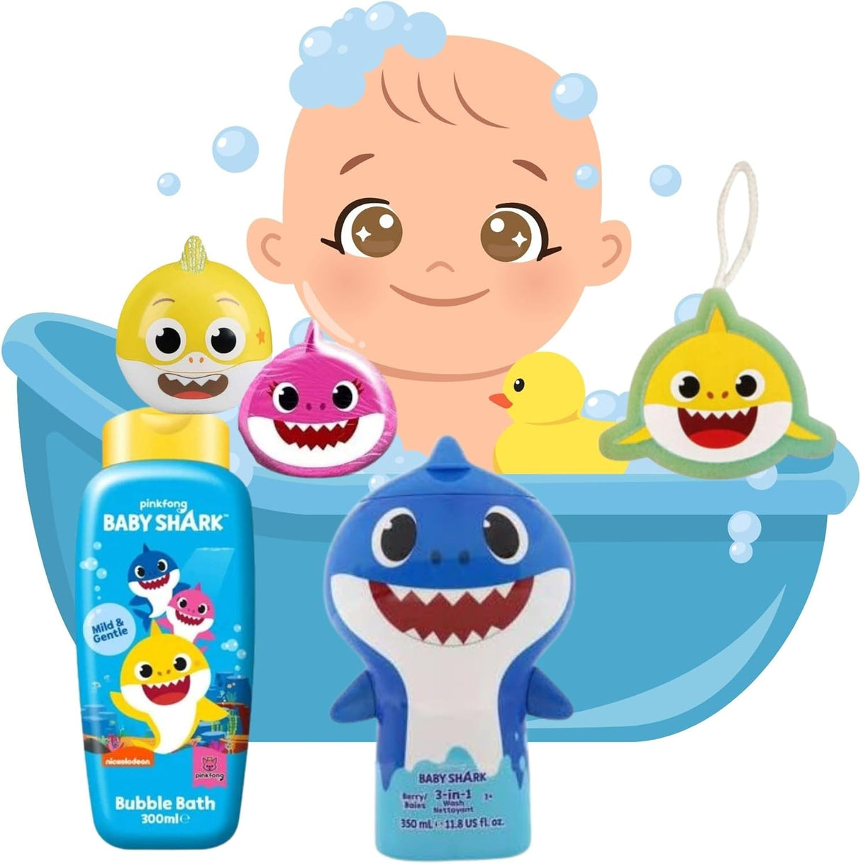 Baby Shark Bubble Bath 300ml