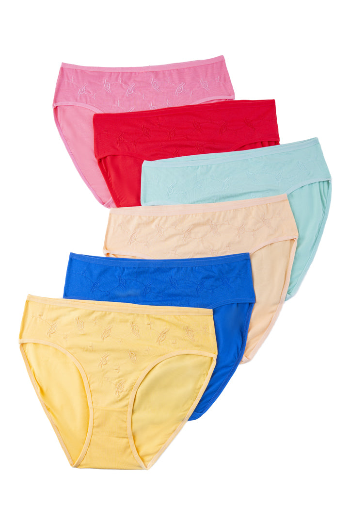 D&X Marks Pack Of 6 Panty 723