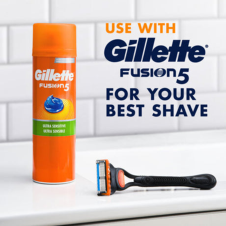 Gillette Fusion5 Ultra Sensitive Shaving Gel 200ml