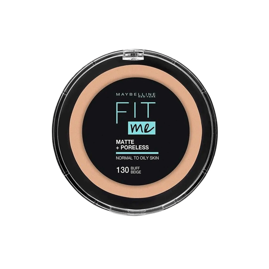 Maybelline Fit Me Matte Poreless Face Powder 12g - 130 Buff Beige