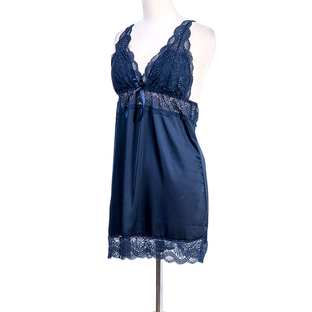 Belleza Lingerie Short Nighty With Robe 7655