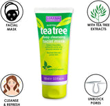 Beauty Formulas Tea Tree Deep Cleansing Facial Mask 100ml