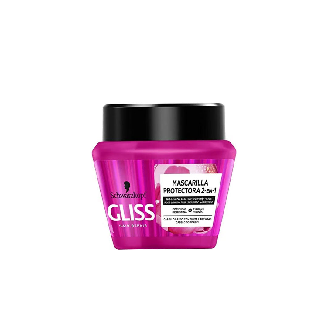 Schwarzkopf Gliss Protectora 2 In 1 Hair Mask 300ml