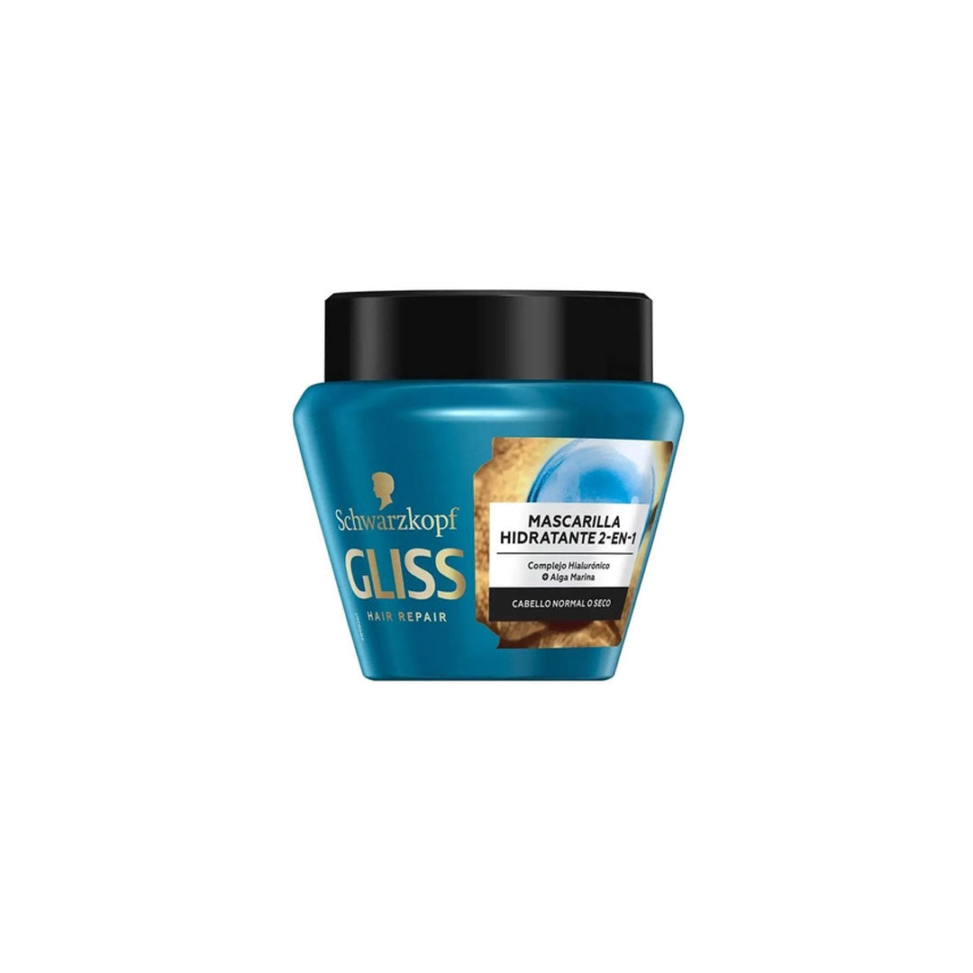 Schwarzkopf Gliss Hidratante 2In1 Hair Mask 300ml