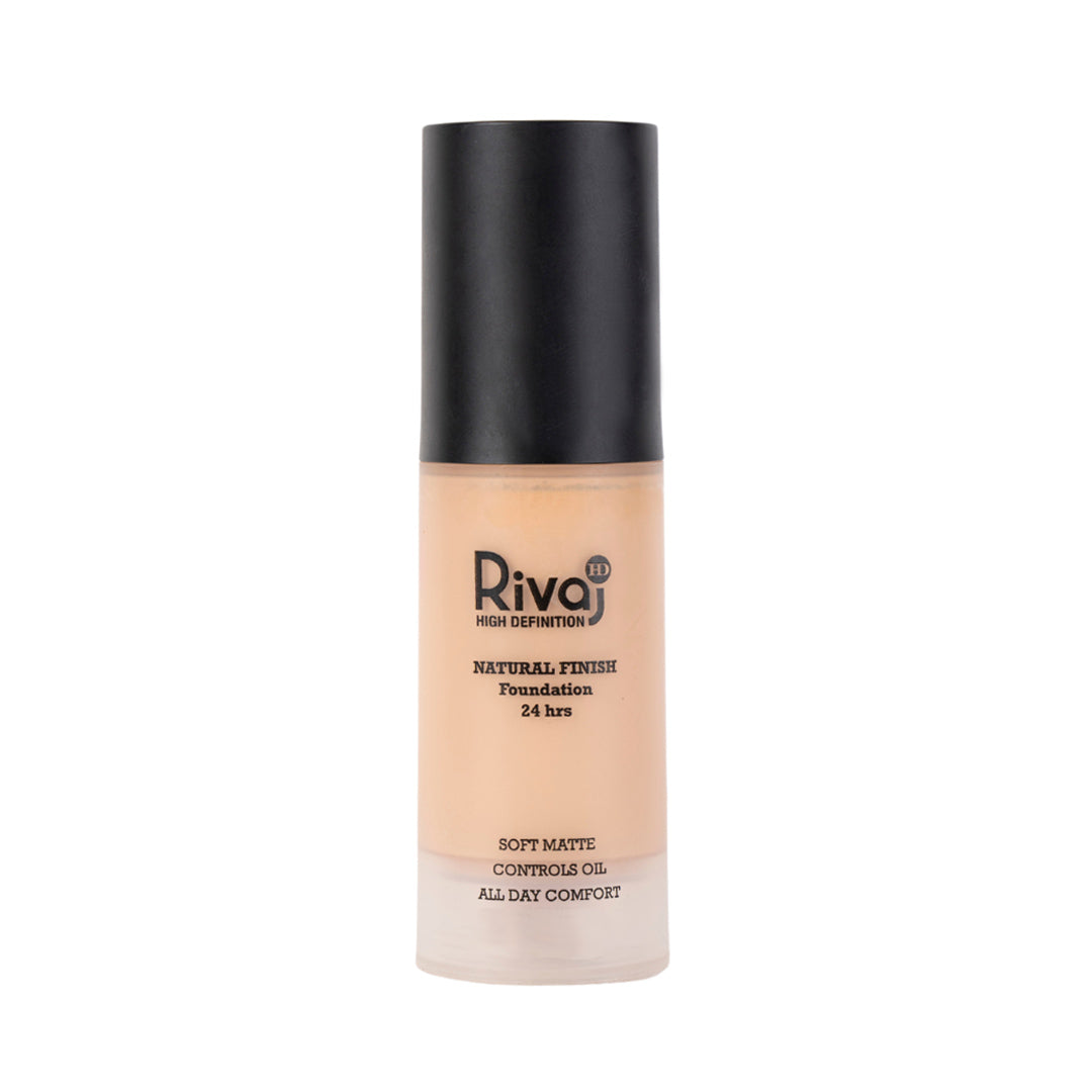 Natural Finish 24 Hrs Foundation - RIVAJ HD